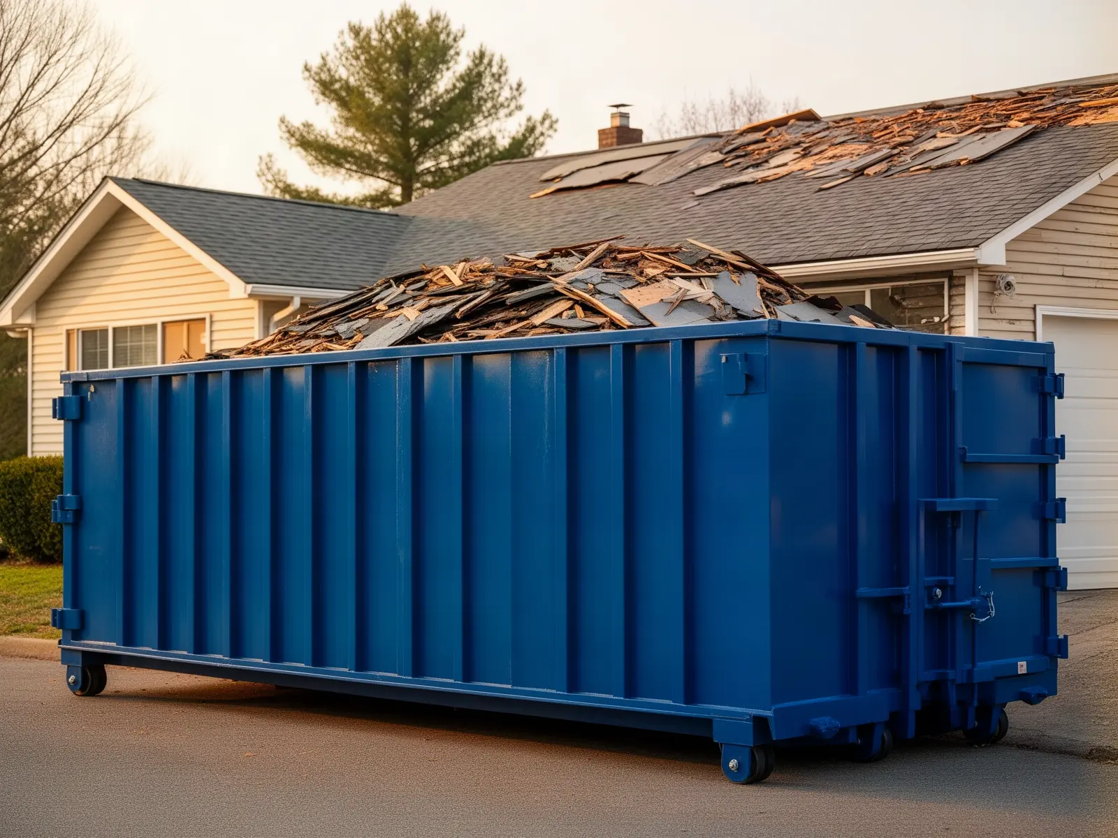 Roll-off dumpster from Pickens & Sons Dumpster Rental in Lake Wales, FL